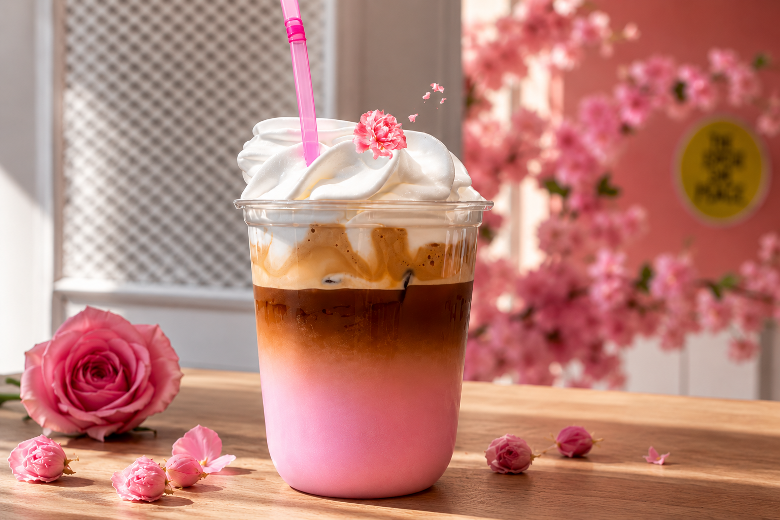 &Mu;ά&theta;&alpha;&mu;&epsilon; &pi;&omicron;ύ &mu;&pi;&omicron;&rho;&epsilon;ί&tau;&epsilon; &nu;&alpha; &delta;&omicron;&kappa;&iota;&mu;ά&sigma;&epsilon;&tau;&epsilon; &tau;&omicron; &pi;&iota;&omicron; viral Rose Latte &sigma;&tau;&eta;&nu; &Kappa;ύ&pi;&rho;&omicron;