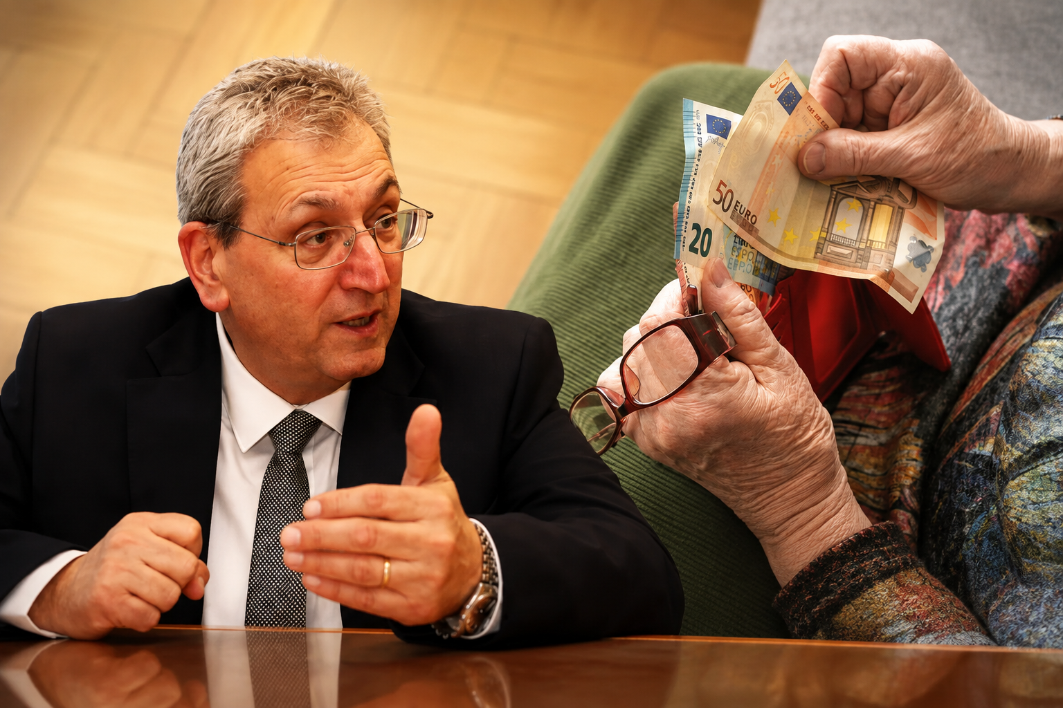 &Mu;. &Mu;&omicron;&upsilon;&sigma;&iota;&omicron;ύ&tau;&tau;&alpha;&sigmaf; &sigma;&tau;&omicron; &Iota;&Nu;&Kappa;: &Delta;&epsilon;&nu; &upsilon;&pi;ά&rho;&chi;&epsilon;&iota; &sigma;&tau;&omicron; &tau;&rho;&alpha;&pi;έ&zeta;&iota; &mu;&epsilon;ί&omega;&sigma;&eta; &sigma;&upsilon;&nu;&tau;ά&xi;&epsilon;&omega;&nu;