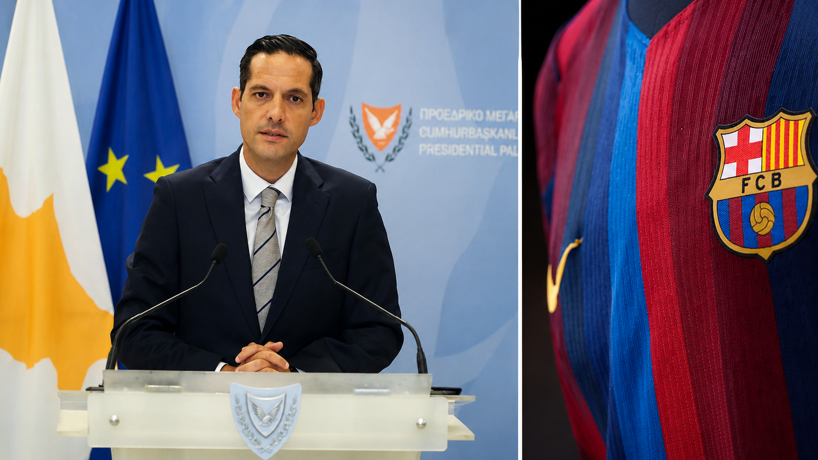 Λετυμπιώτης για το καμπ της&nbsp;Barcelona στα κατεχόμενα: «Κάνουμε αυτό που πρέπει να πράττει κάθε διεθνώς αναγνωρισμένο κράτος»