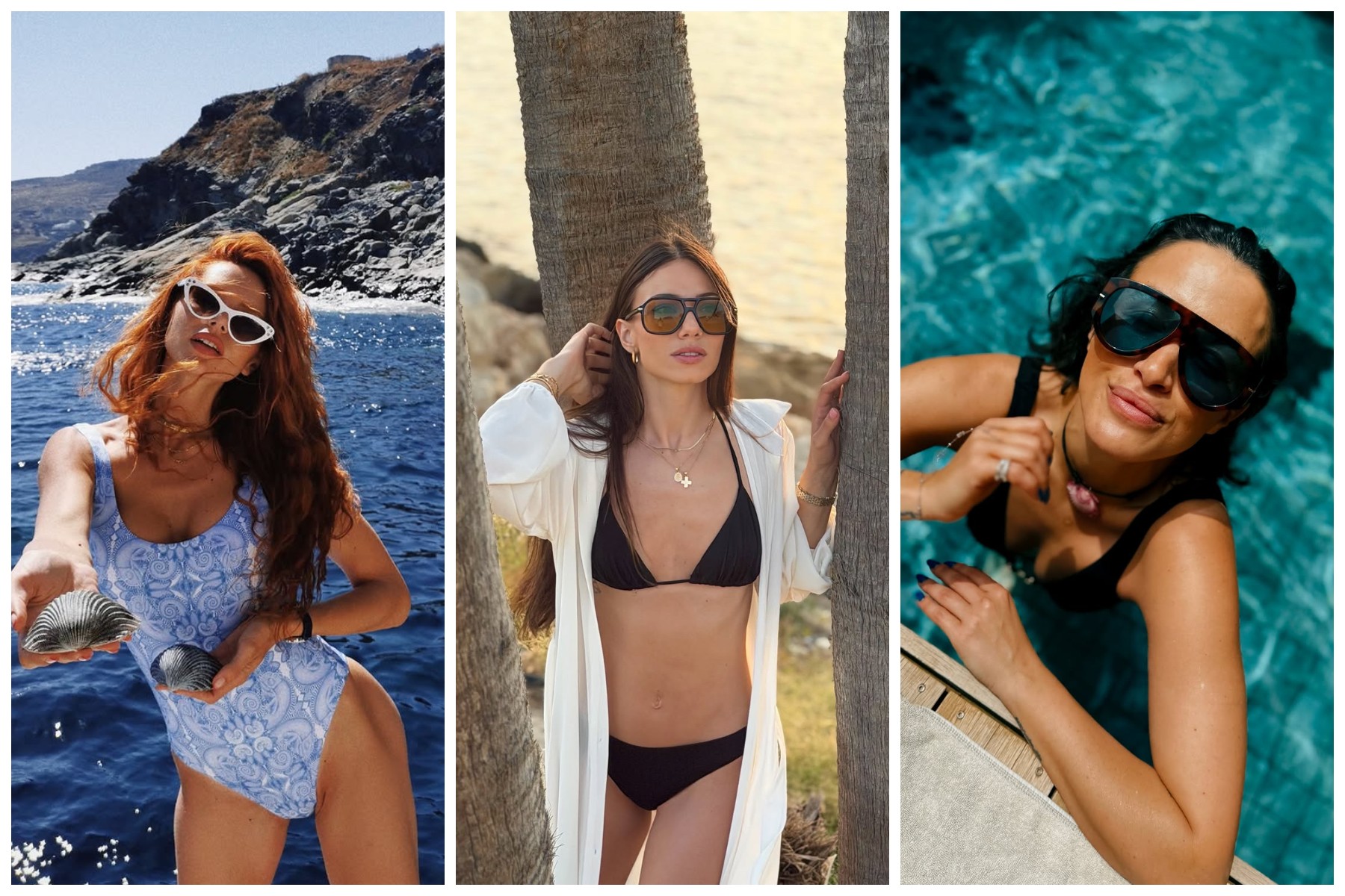 Swimwear trends: &Tau;&alpha; &epsilon;&nu;&tau;&upsilon;&pi;&omega;&sigma;&iota;&alpha;&kappa;ά &mu;&alpha;&gamma;&iota;ό &pi;&omicron;&upsilon; &epsilon;&pi;&iota;&lambda;έ&gamma;&omicron;&upsilon;&nu; &phi;έ&tau;&omicron;&sigmaf; &omicron;&iota; &gamma;&nu;&omega;&sigma;&tau;έ&sigmaf; &Kappa;ύ&pi;&rho;&iota;&epsilon;&sigmaf; &kappa;&alpha;&iota; &Epsilon;&lambda;&lambda;&eta;&nu;ί&delta;&epsilon;&sigmaf;